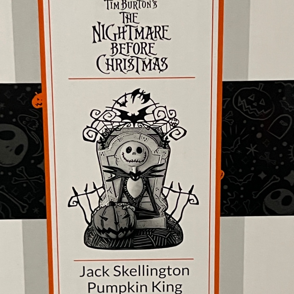 Scentsy Jack Skellington Pumpkin King Warmer